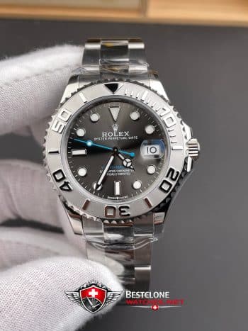 RolexYacht Master Slate Dial Super Clone Swiss Replica Watch Ref 126622 3235 Swiss Movement (1)