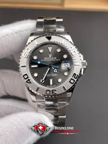 RolexYacht Master Esfera Pizarra Super Clon Suizo Reloj Replica Ref 126622 3235 Movimiento Suizo (1)