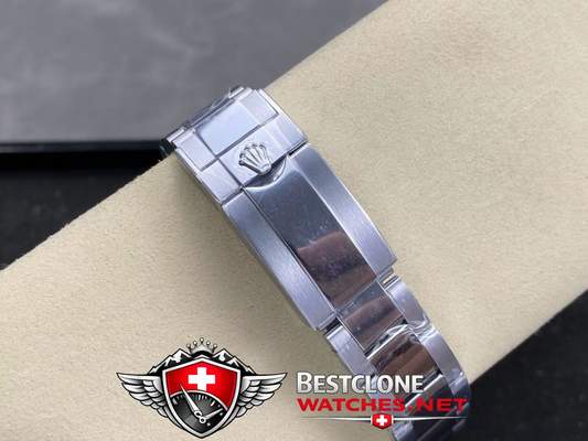 UFO Ice Blue Daytona Bracelet & Clasp Detail