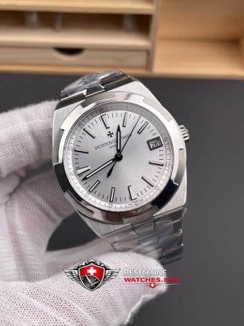 Vacheron Constantin Overseas Ref. 4500V210A B126 Super Clone Watch – Silver Dial Stainless Steel (3)