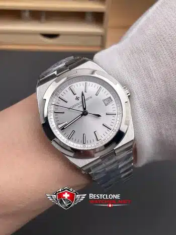 Vacheron Constantin Overseas Ref. 4500V210A B126 Super Clone Watch – Silver Dial Stainless Steel (9)