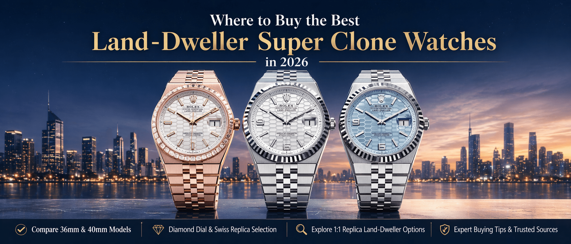 1:1 Replica Land-Dweller Swiss Super Clone Review