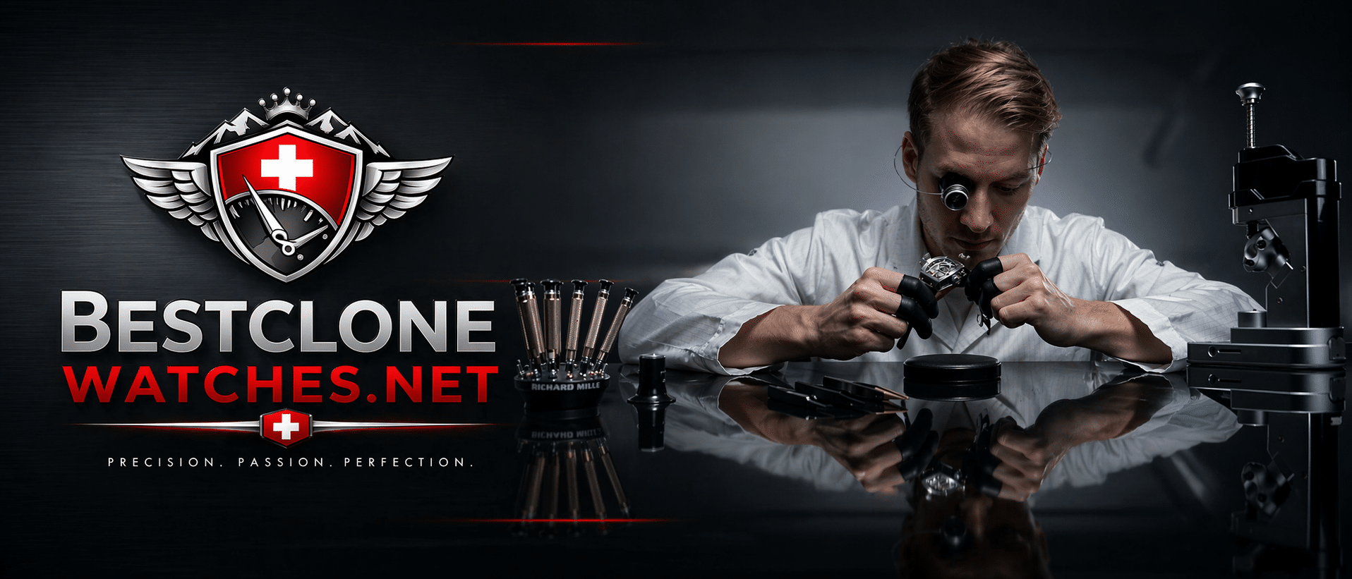 Richard Mille Super Clone Watchmaker Clone Movement Banner