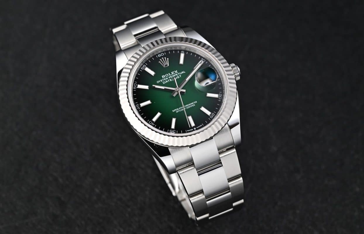 rolex datejust 126334 0033 replica oyster bracelet full view