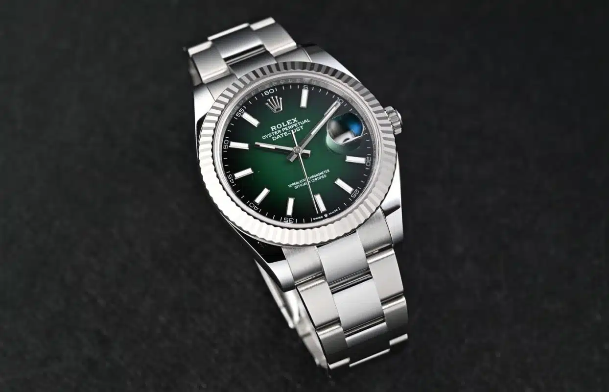 rolex datejust 126334 0033 réplica brazalete oyster vista completa