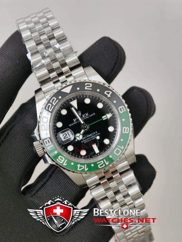 superclone rolex gmt sprite green black bezel (2)