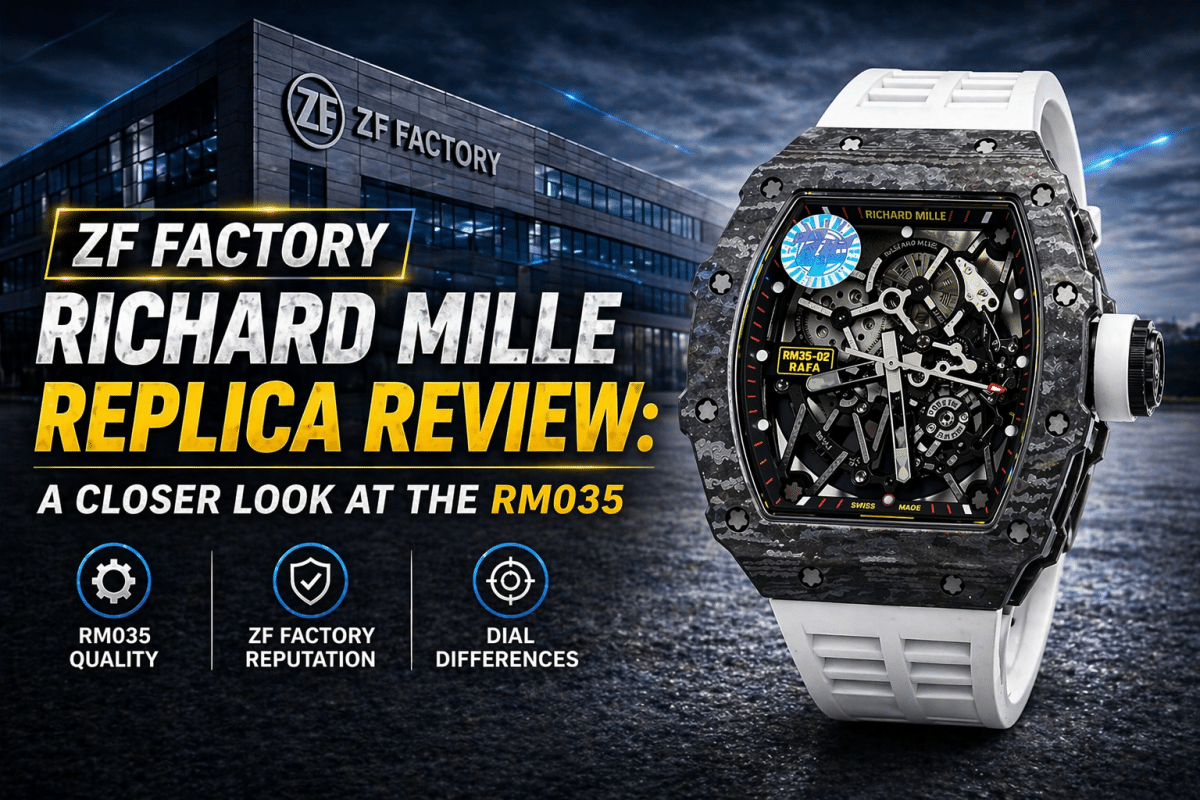 ZF Factory Richard Mille RM035 replica watch review cover with skeleton dial