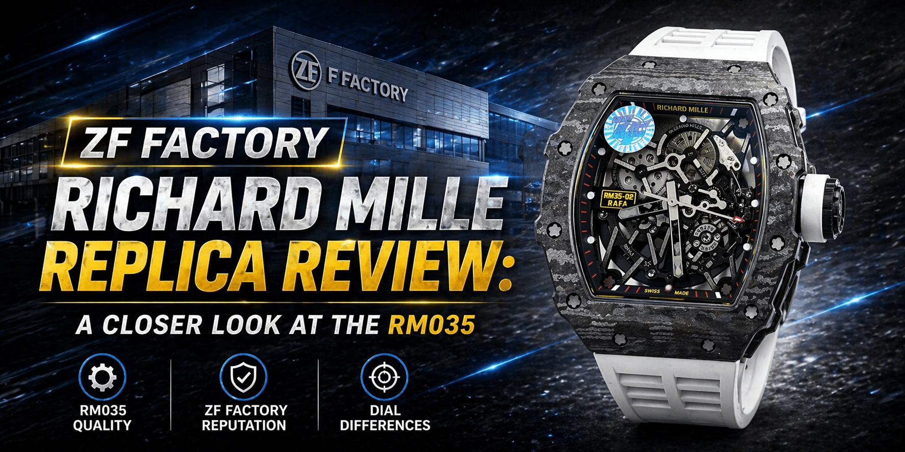 ZF Factory Richard Mille RM035 Replica Review