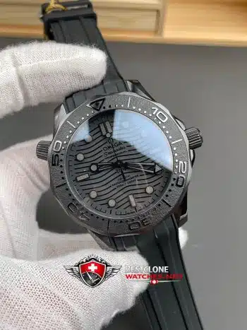 Omega Seamaster 300 210.92.44.20.01.003 Super Clone Watch – Titanium Vintage Grey Dial Luxury Replica (2)