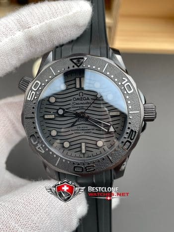 Omega Seamaster 300 210.92.44.20.01.003 Super Clone Watch – Titanium Vintage Grey Dial Luxury Replica (3)