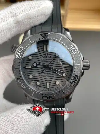 Omega Seamaster 300 210.92.44.20.01.003 Super Clone Watch – Titanium Vintage Grey Dial Luxury Replica (3)