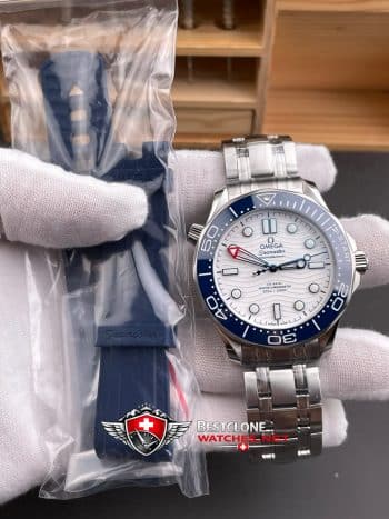 Omega Seamaster Diver 300M America’s Cup 42mm 8806 Super Clone Watch (8)