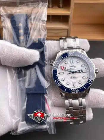 Omega Seamaster Diver 300M America’s Cup 42mm 8806 Super Clone Watch (8)