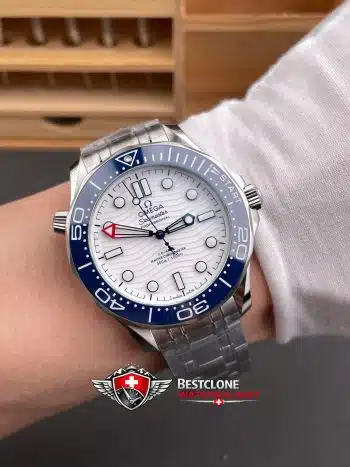Reloj Omega Seamaster Diver 300M America's Cup 42mm 8806 Super Clone (9)