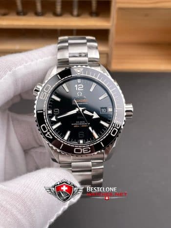 Reloj Omega Seamaster Planet Ocean 600M 215.30.44.21.01.001 Super Clone - Acero inoxidable Buzo de lujo (1)