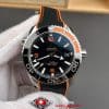 Omega Seamaster Planet Ocean 600M 215.32.44.21.01.001 Super Clon Reloj - Esfera Negro Bisel Naranja Replica (1)