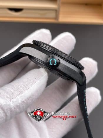 Omega Seamaster Worldtimer 215.92.46.22.01.006 Super Clone Watch – Turquoise Dial Titanium 11 Replica (6)