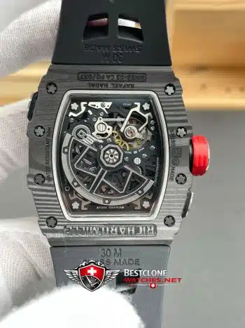 Richard Mille RM 35 03 Rafael Nadal Super Clone Watch – NTPT Carbon 11 Replica Automatic Sports Watch (5)