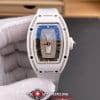 Richard Mille RM07 01 White Ceramic Super Clone Watch – Mother of Pearl Diamond Dial CRMA2 Ladies Replica (1)