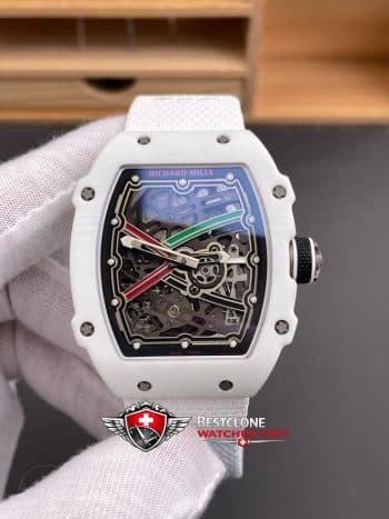 Richard Mille RM67 02 UAE Edition Super Clone Watch – White Ceramic 11 Replica (3)
