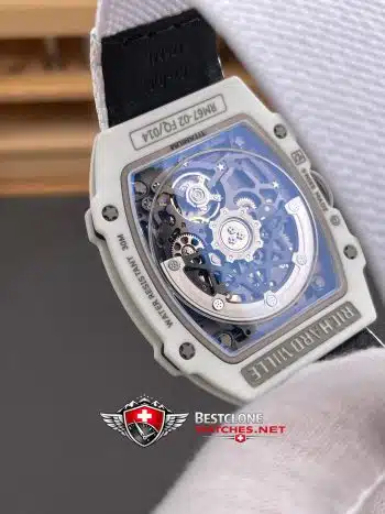 Richard Mille RM67 02 UAE Edition Super Clone Watch – White Ceramic 11 Replica (5)