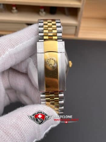 Rolex Datejust 36mm Ref M126233 0039 Champagne Dial Two Tone Super Clone Watch (8)