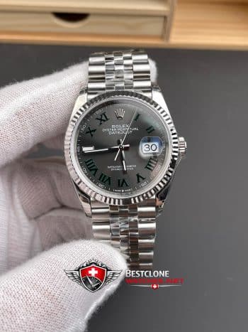 Rolex Datejust 36mm Ref M126234 0045 Wimbledon Super Clone Watch (1)