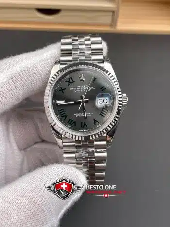 Rolex Datejust 36mm Ref M126234 0045 Wimbledon Super Clone Watch (1)