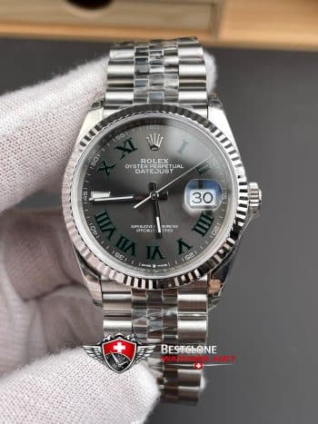 Rolex Datejust 36mm Ref M126234 0045 Wimbledon Super Clone Watch (3)