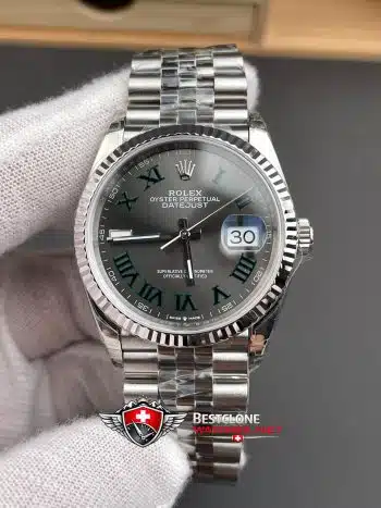 Rolex Datejust 36mm Ref M126234 0045 Wimbledon Super Clone Watch (3)
