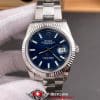 Rolex Datejust 41 Blue Wave Dial Super Clone Watch 126334 Fluted Bezel Oyster Bracelet (1)