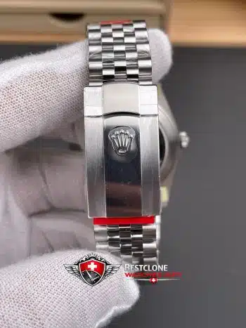 Rolex Datejust 41mm Ref M126334 0002 Blue Dial Super Clone Watch (8)