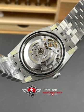 Rolex Datejust 41mm Ref M126334 3235 Silver Dial Super Clone Watch (5)