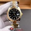 Rolex Datejust 41mm Ref m126333 Black Dial Two Tone Super Clone Watch (1)