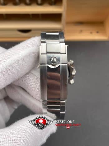 Rolex Daytona Black Dial Silver Subdials 40mm Ref M126509 0001 Super Clone Watch (8)