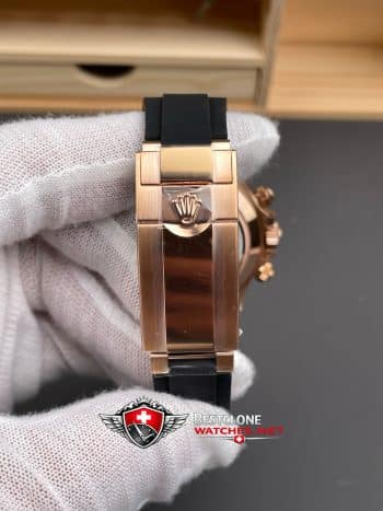 Rolex Daytona Chocolate Dial Oysterflex 40mm Ref M126515LN 0010 Super Clone Watch (8)