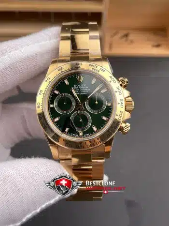 Reloj Rolex Daytona Esfera Verde 40mm Ref M116508 0013 Super Clone (1)