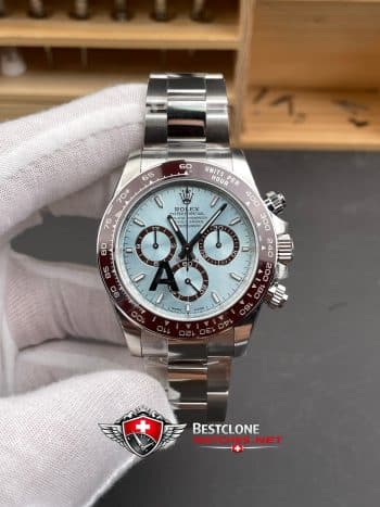 Reloj Rolex Daytona Esfera Azul Hielo 40mm Super Clon Ref M126506 0001 (1)