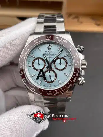 Rolex Daytona Ice Blue Dial 40mm Super Clone Watch Ref M126506 0001 (3)