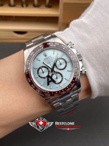 Reloj Rolex Daytona Esfera Azul Hielo 40mm Super Clon Ref M126506 0001 (9)