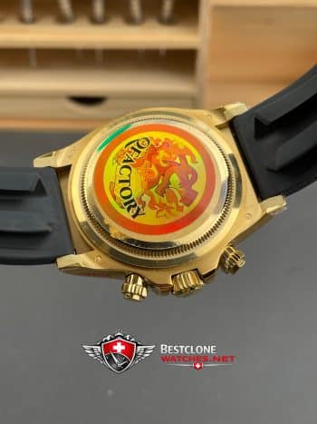 Rolex Daytona “Monster” Black Dial Oysterflex 40mm Ref M126518LN 0004 Super Clone Watch (3)