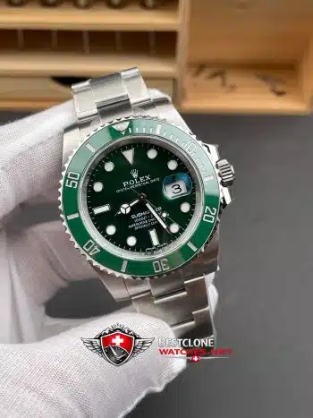 Rolex Submariner 116610LV Green Hulk Super Clone Watch – Ultimate Stainless Steel Dive Replica (2)