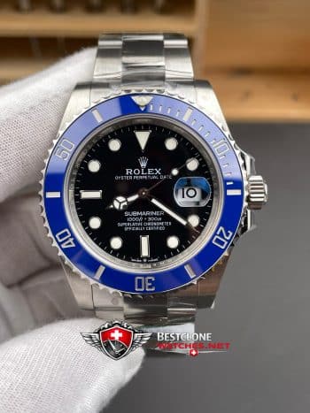 Rolex Submariner 126619LB Super Clone Watch – Black Dial Blue Ceramic Bezel 41mm (3)