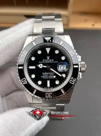 Rolex Submariner m126610LN Black Super Clone Watch – Ultimate 41mm Dive 11 Replica (3)