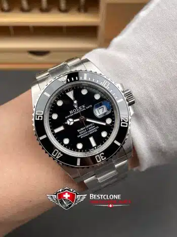 Rolex Submariner m126610LN Black Super Clone Watch – Ultimate 41mm Dive 11 Replica (9)